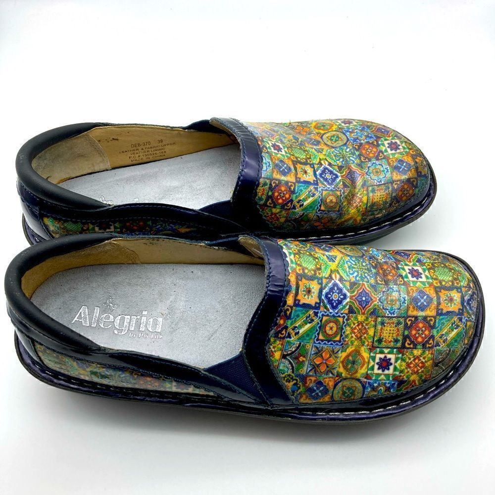 Alegria by PG Lite DEB-370 Women’s SlipResistant Loafers Multicolor Size 39-8,5